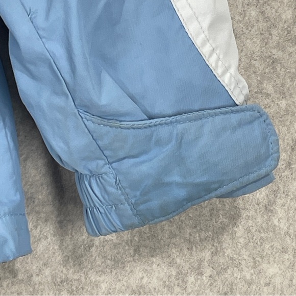 Vintage Columbia Sports Company Winter Jacket Baby Blue/ White Size M Interchang - Picture 3 of 17